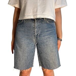 Pull&Bear Light Blue Jean Shorts